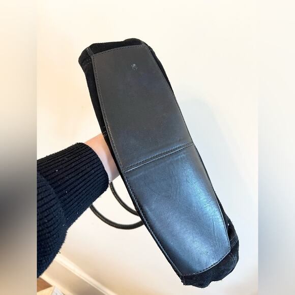 Cole haan Denney black suede purse bag - Picture 5 of 10